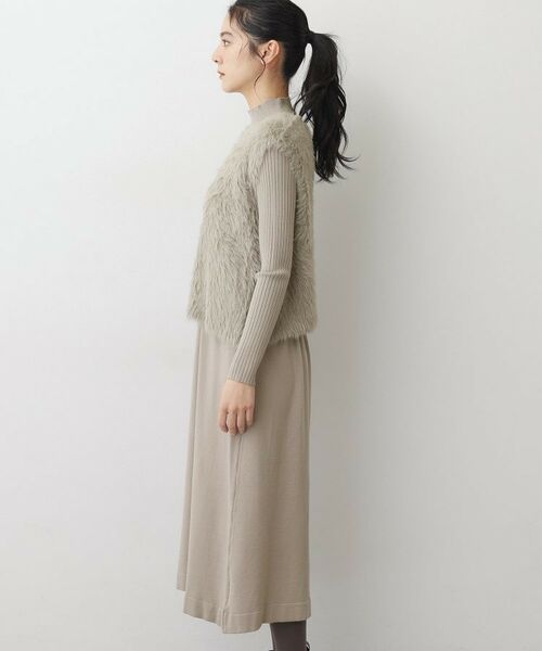 Dessin / デッサン セットアップ | 【2点セット・洗える】シャギーベストニットワンピース | 詳細20