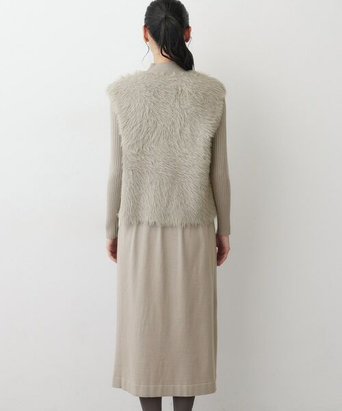 Dessin / デッサン セットアップ | 【2点セット・洗える】シャギーベストニットワンピース | 詳細21