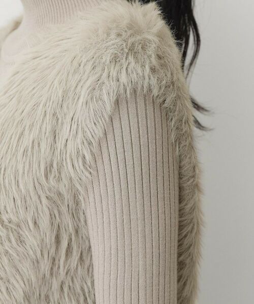 Dessin / デッサン セットアップ | 【2点セット・洗える】シャギーベストニットワンピース | 詳細23