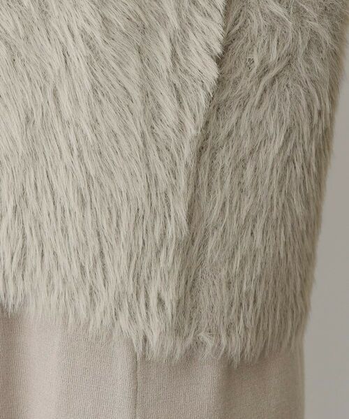 Dessin / デッサン セットアップ | 【2点セット・洗える】シャギーベストニットワンピース | 詳細24