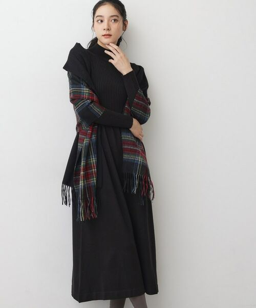 Dessin / デッサン セットアップ | 【2点セット・洗える】シャギーベストニットワンピース | 詳細3