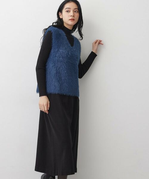 Dessin / デッサン セットアップ | 【2点セット・洗える】シャギーベストニットワンピース | 詳細7