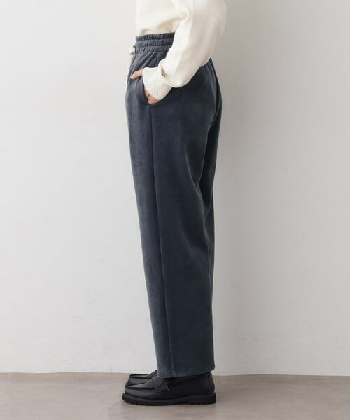 Dessin / デッサン パンツ | 【洗える/ウエストゴム】裏起毛コーデュロイイージーパンツ | 詳細10