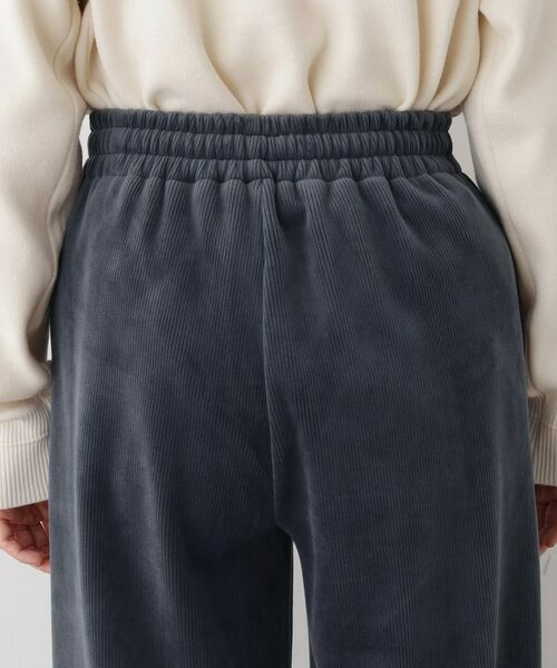 Dessin / デッサン パンツ | 【洗える/ウエストゴム】裏起毛コーデュロイイージーパンツ | 詳細13