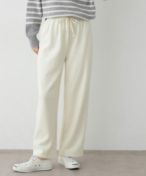 Dessin / デッサン パンツ | 【洗える/ウエストゴム】裏起毛コーデュロイイージーパンツ | 詳細2