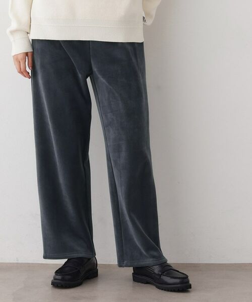 Dessin / デッサン パンツ | 【洗える/ウエストゴム】裏起毛コーデュロイイージーパンツ | 詳細5