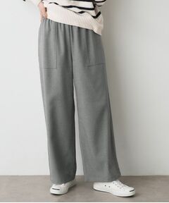 Dessin / デッサン パンツ | 【裏地付き/洗える】コンフォートワイドパンツ