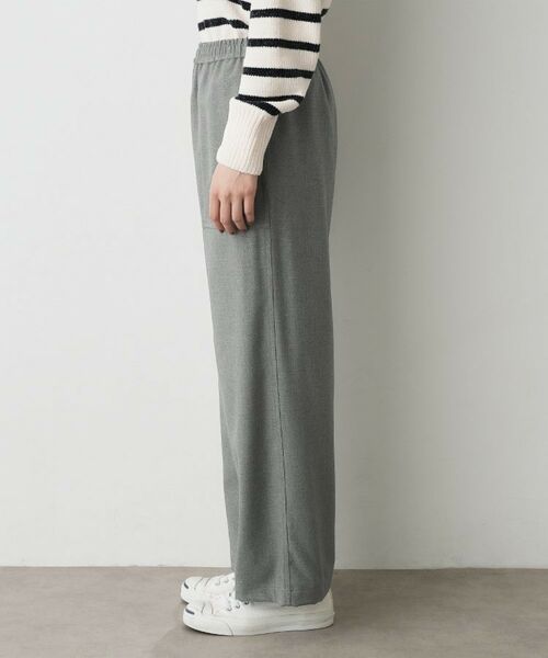 Dessin / デッサン パンツ | 【裏地付き/洗える】コンフォートワイドパンツ | 詳細17