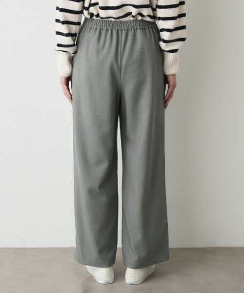 Dessin / デッサン パンツ | 【裏地付き/洗える】コンフォートワイドパンツ | 詳細18