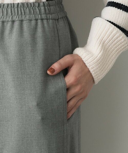 Dessin / デッサン パンツ | 【裏地付き/洗える】コンフォートワイドパンツ | 詳細21
