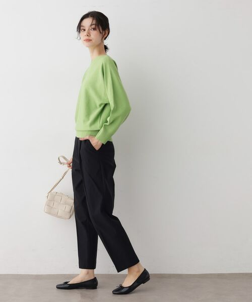 Dessin / デッサン パンツ | 【洗える/ウエストゴム】ストレッチイージーパンツ | 詳細3