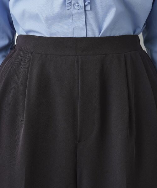 Dessin / デッサン ショート・ハーフ・半端丈パンツ | 【洗える】マットドレープワイドパンツ | 詳細12