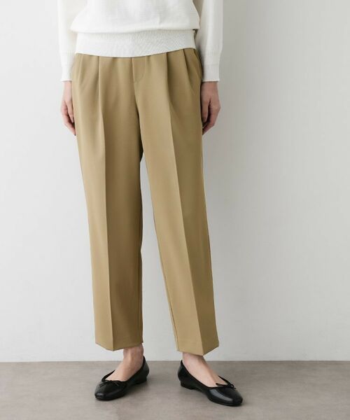 Dessin / デッサン ショート・ハーフ・半端丈パンツ | 【洗える】マットドレープワイドパンツ | 詳細2