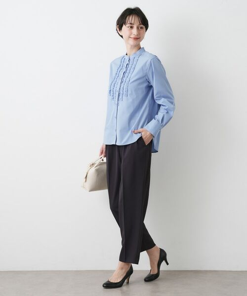 Dessin / デッサン ショート・ハーフ・半端丈パンツ | 【洗える】マットドレープワイドパンツ | 詳細7