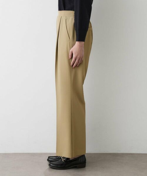 Dessin / デッサン パンツ | 【洗える】マットドレープニーハイフレアパンツ | 詳細10