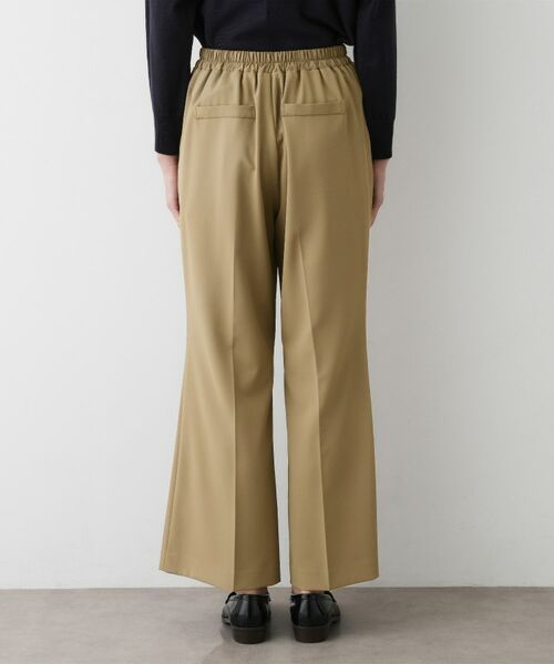 Dessin / デッサン パンツ | 【洗える】マットドレープニーハイフレアパンツ | 詳細11