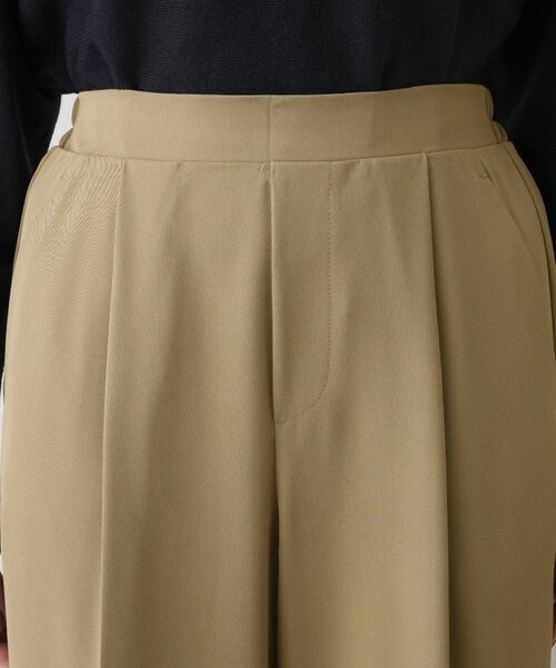Dessin / デッサン パンツ | 【洗える】マットドレープニーハイフレアパンツ | 詳細12