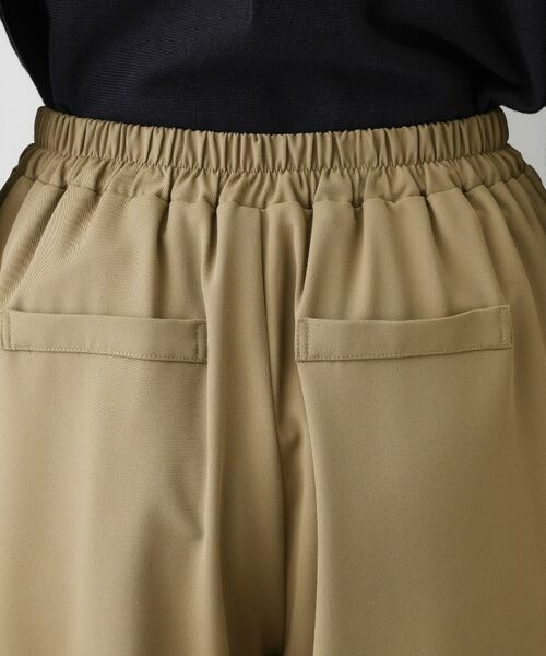 Dessin / デッサン パンツ | 【洗える】マットドレープニーハイフレアパンツ | 詳細13