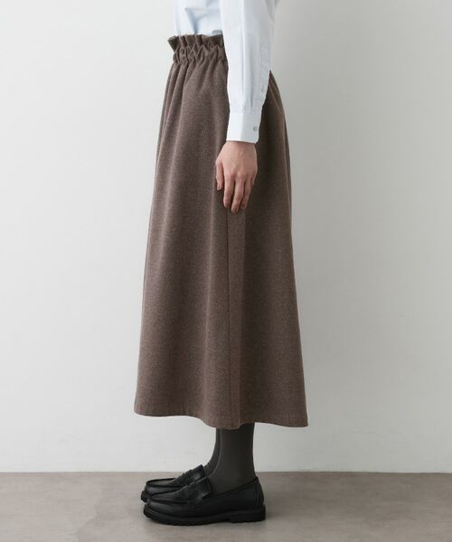 Dessin / デッサン ショート・ハーフ・半端丈パンツ | 【ウエストゴム/洗える】起毛フレアシルエットパンツ | 詳細13