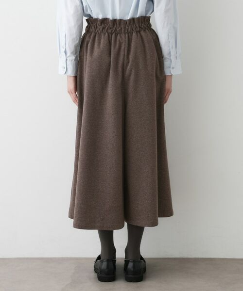 Dessin / デッサン ショート・ハーフ・半端丈パンツ | 【ウエストゴム/洗える】起毛フレアシルエットパンツ | 詳細14