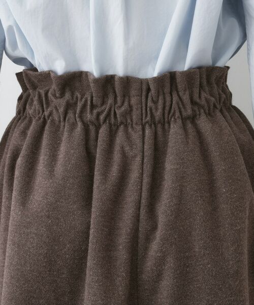 Dessin / デッサン ショート・ハーフ・半端丈パンツ | 【ウエストゴム/洗える】起毛フレアシルエットパンツ | 詳細16