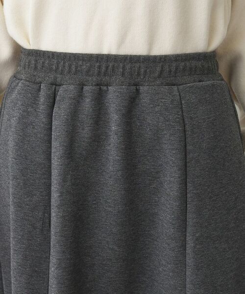 Dessin / デッサン ロング・マキシ丈スカート | 【ウエストゴム/洗える】ダンボールコットンフレアスカート | 詳細12
