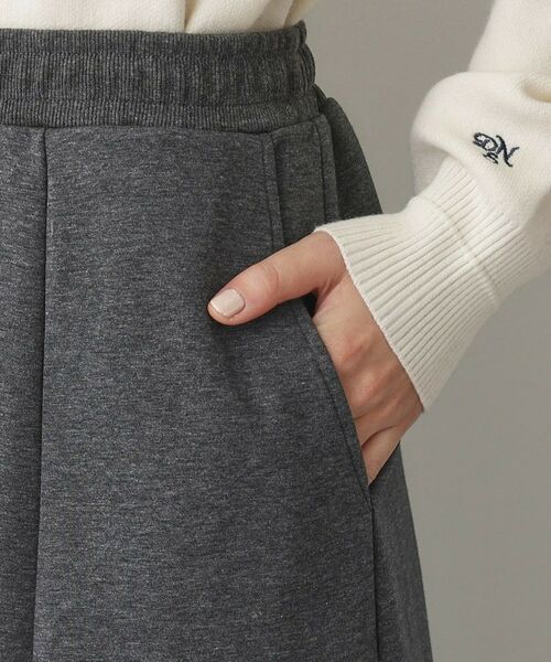 Dessin / デッサン ロング・マキシ丈スカート | 【ウエストゴム/洗える】ダンボールコットンフレアスカート | 詳細15