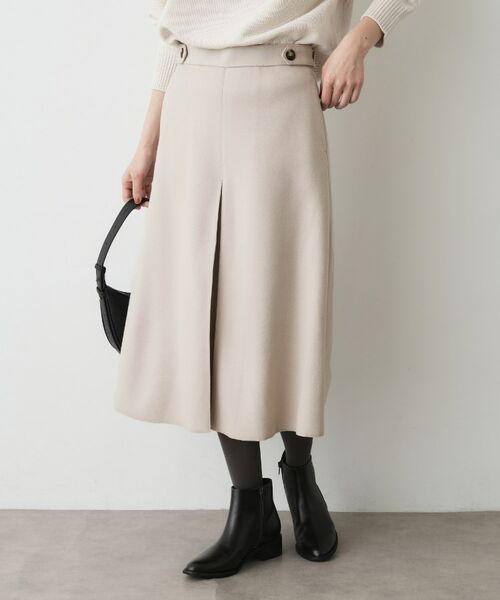 Dessin / デッサン スカート | メルトンジャージボックスタックスカート | 詳細10