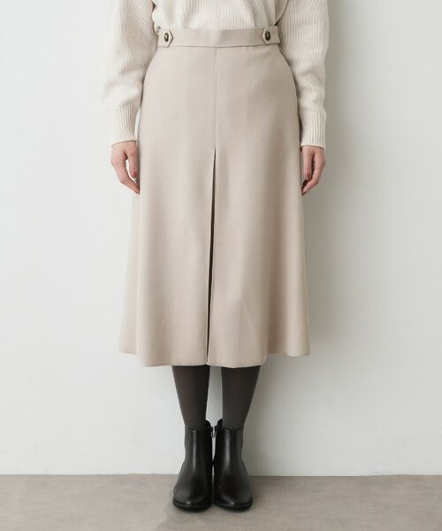 Dessin / デッサン スカート | メルトンジャージボックスタックスカート | 詳細13