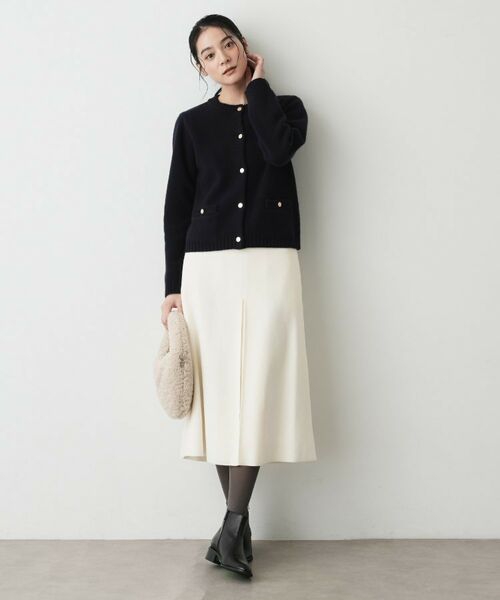 Dessin / デッサン スカート | メルトンジャージボックスタックスカート | 詳細3