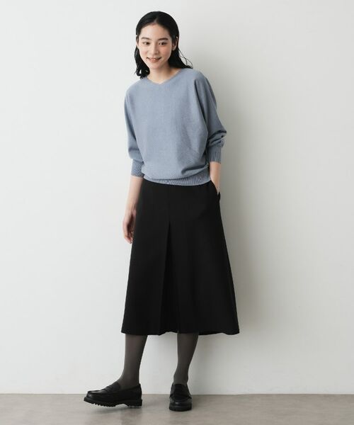Dessin / デッサン スカート | メルトンジャージボックスタックスカート | 詳細7