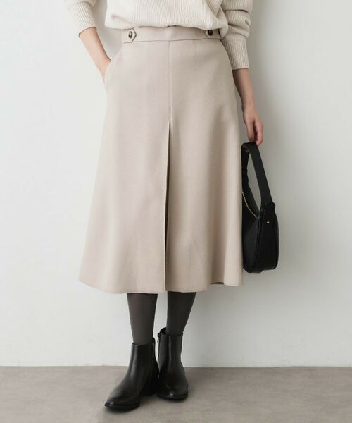 Dessin / デッサン スカート | メルトンジャージボックスタックスカート | 詳細9