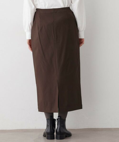 Dessin / デッサン ロング・マキシ丈スカート | 【洗える/ウエストゴム】Iラインイージースカート | 詳細11