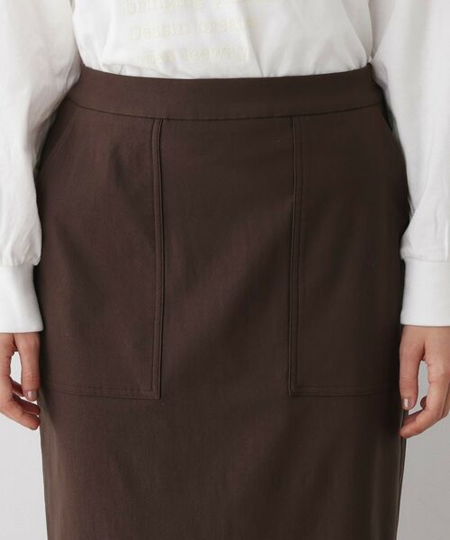 Dessin / デッサン ロング・マキシ丈スカート | 【洗える/ウエストゴム】Iラインイージースカート | 詳細12