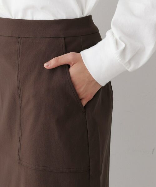 Dessin / デッサン ロング・マキシ丈スカート | 【洗える/ウエストゴム】Iラインイージースカート | 詳細13