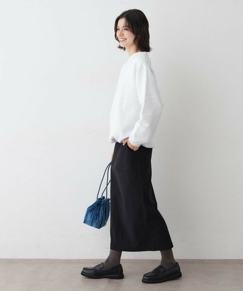 Dessin / デッサン ロング・マキシ丈スカート | 【洗える/ウエストゴム】Iラインイージースカート | 詳細3