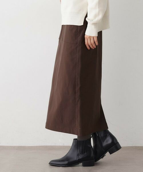 Dessin / デッサン ロング・マキシ丈スカート | 【洗える/ウエストゴム】Iラインイージースカート | 詳細6