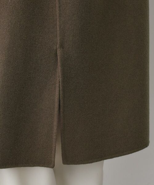 Dessin / デッサン ステンカラーコート | 【洗える】ウール混リバーメルトンロングコート | 詳細17