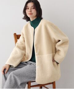 Dessin / デッサン その他アウター | 【2WAY】フェイクムートンコート