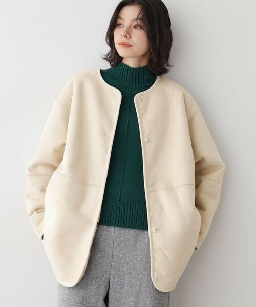 Dessin / デッサン その他アウター | 【2WAY】フェイクムートンコート | 詳細18