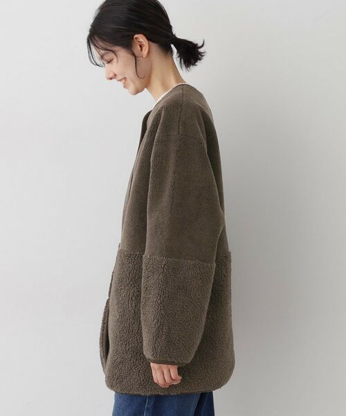 Dessin / デッサン その他アウター | 【2WAY】フェイクムートンコート | 詳細23