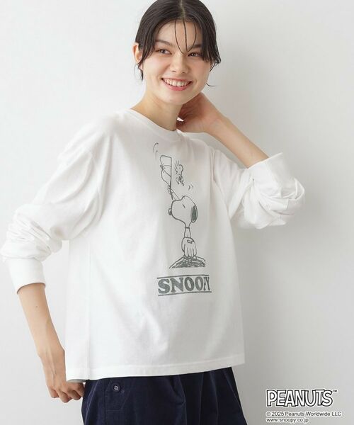 Dessin / デッサン Tシャツ | PEANUTSロングTシャツ | 詳細1
