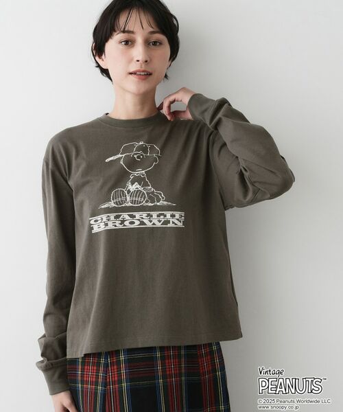 Dessin / デッサン Tシャツ | PEANUTSロングTシャツ | 詳細10