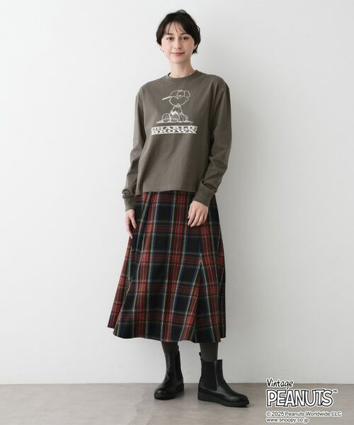 Dessin / デッサン Tシャツ | PEANUTSロングTシャツ | 詳細11