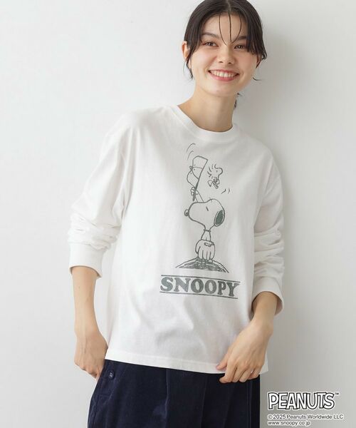 Dessin / デッサン Tシャツ | PEANUTSロングTシャツ | 詳細2