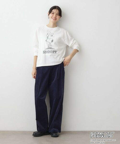 Dessin / デッサン Tシャツ | PEANUTSロングTシャツ | 詳細3