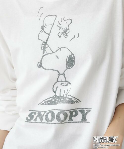 Dessin / デッサン Tシャツ | PEANUTSロングTシャツ | 詳細4
