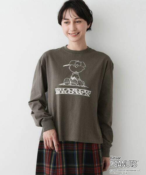 Dessin / デッサン Tシャツ | PEANUTSロングTシャツ | 詳細9