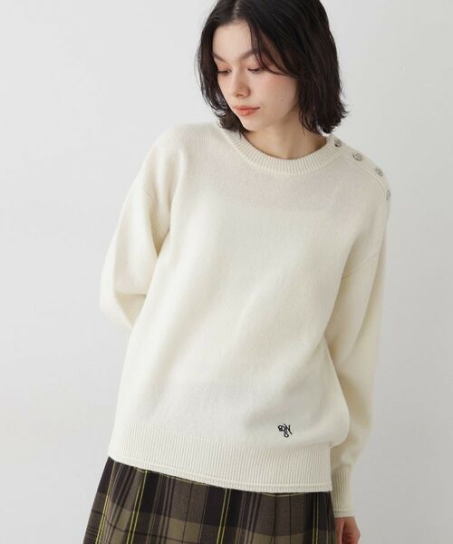 Dessin / デッサン ニット・セーター | 【ユニセックス】ウールカシミヤ | 詳細2