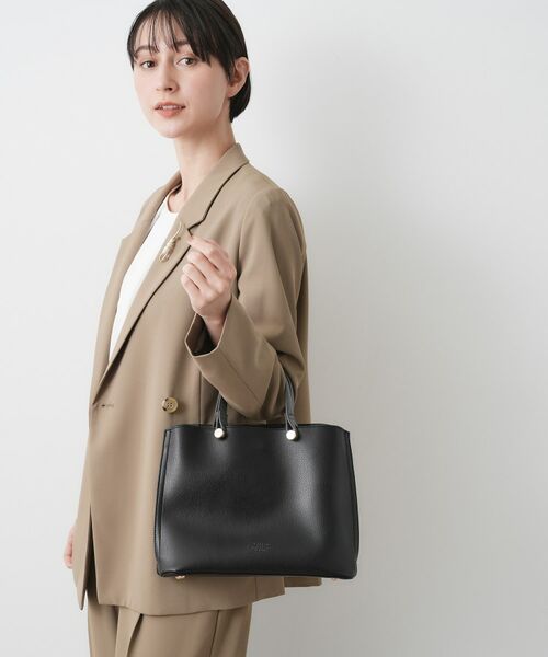 Dessin / デッサン ハンドバッグ | 2WAY3ポケットハンドバッグ(ブラック(519))